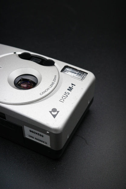 Canon IXUS M-1 Silver Vintage APS Film Compact Pocket Film Camera