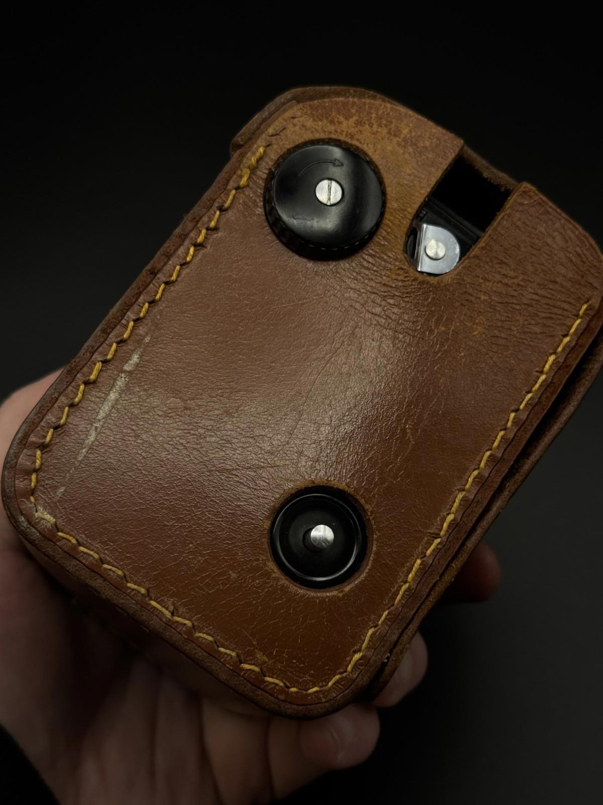 Vintage 1950s Kodak Duaflex II 620 Film Box Camera & Leather Case - Working