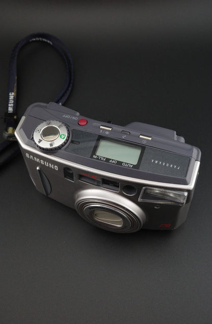 Samsung Vega 170 Vintage 2000's Y2K Zoom 35mm Film Camera - Tested & Working