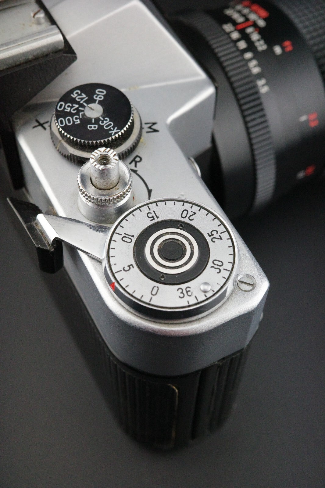 Revueflex EM Vintage 35mm SLR + Carl Zeiss Jena 135mm f3.5 Film Tested & Working