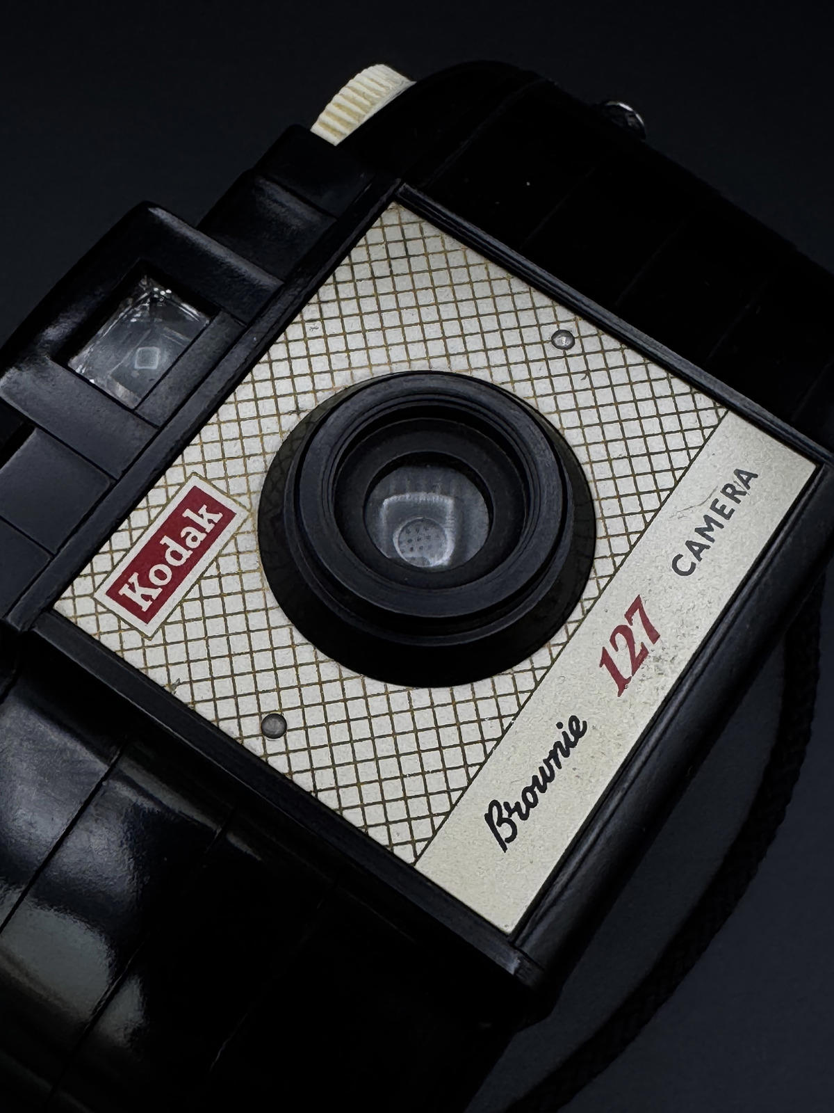 Fully Working Vintage Kodak Brownie Retro 127 Film Camera& Case