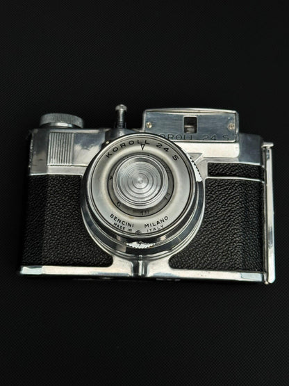 Bencini Koroll 24 S Vintage 1950's 120 Film Camera Winds & Fires (Read Details)