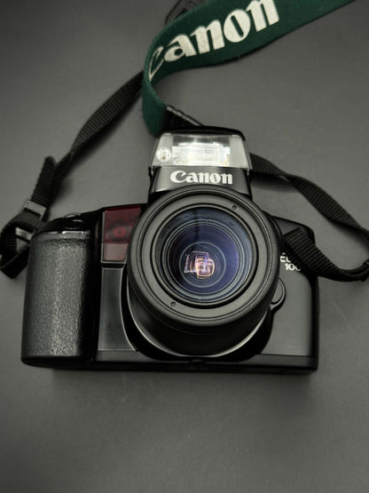 Vintage Canon EOS 100 35mm Film Camera + 35-80mm Power Zoom Lens - Working (O15)