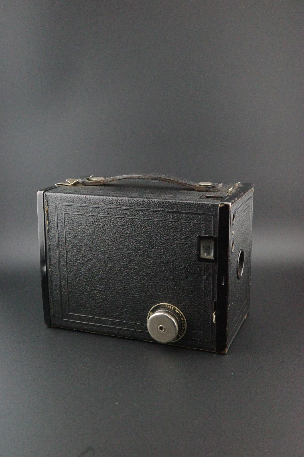 Kodak No.2 Brownie Model F 120 Film Box Camera - Tested & Working Vintage 1930's