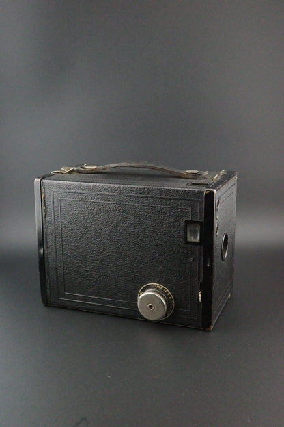 Kodak No.2 Brownie Model F 120 Film Box Camera - Tested & Working Vintage 1930's