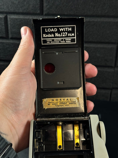 Vintage Kodak Brownie 44B Camera - 127 Film - Made in UK 1960s - Tested Working