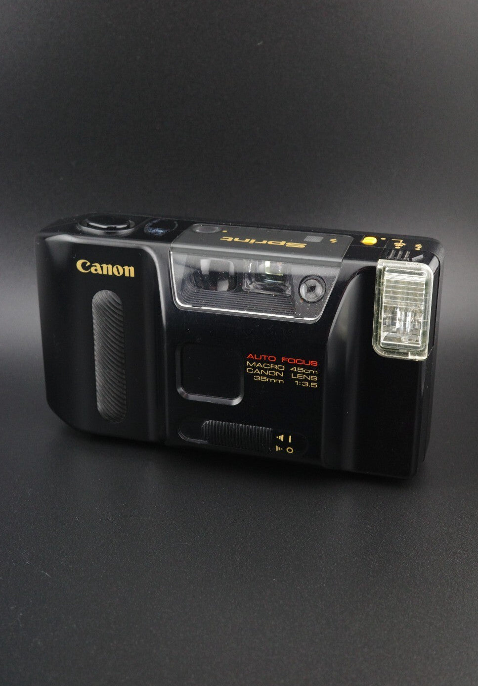 Canon Sprint Vintage 1980's 35mm Film Camera 35mm f/3.5 - Film Tested & Working