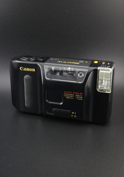 Canon Sprint Vintage 1980's 35mm Film Camera 35mm f/3.5 - Film Tested & Working