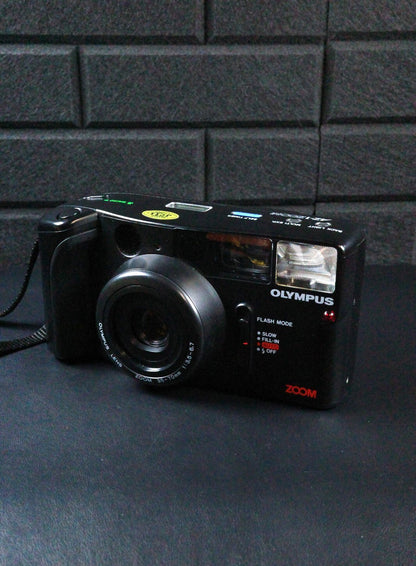 Olympus AZ-1 Zoom Vintage 1980's 35mm Film Point & Shoot Camera - Fully Working