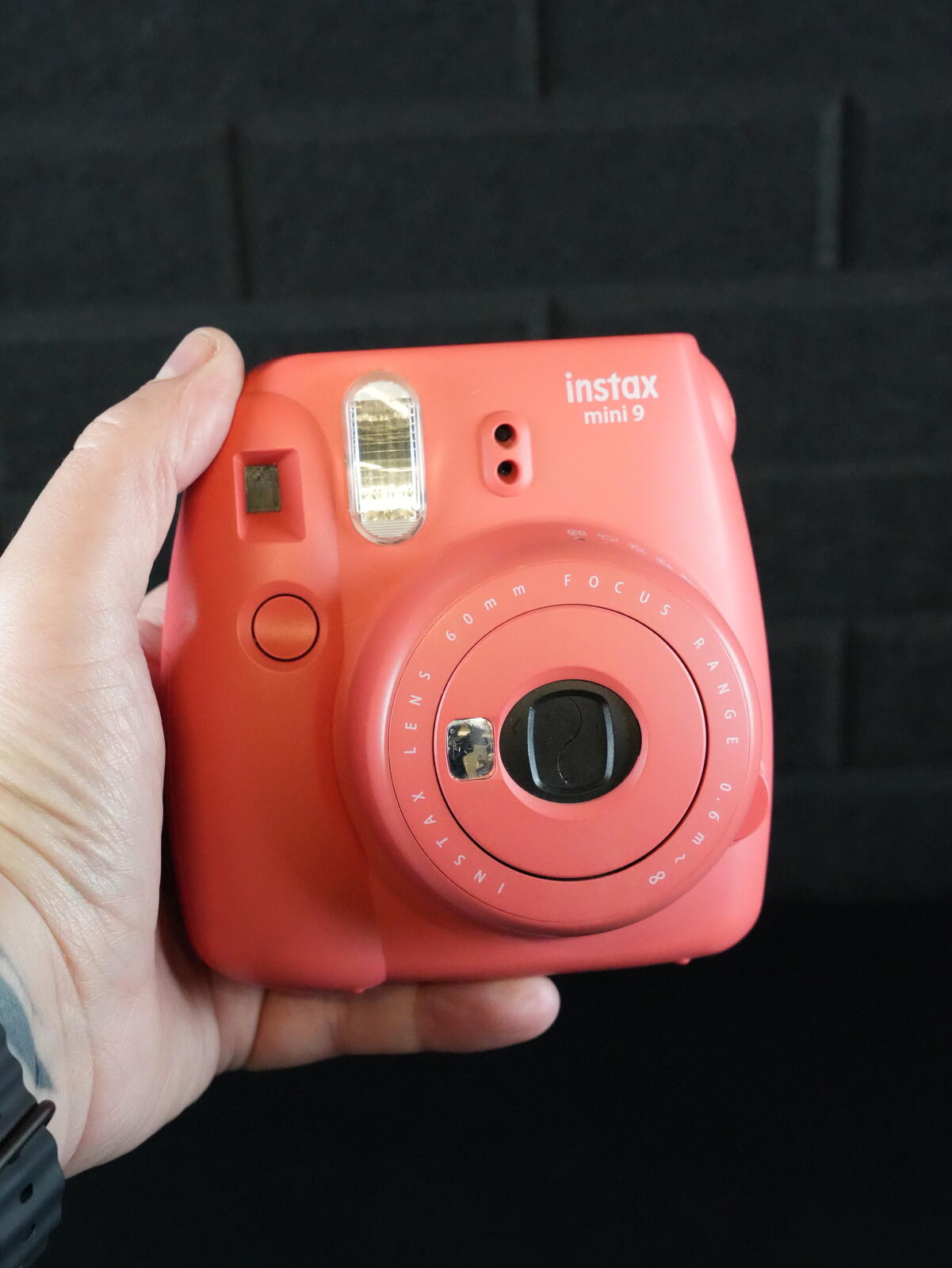 Fujifilm Instax Mini 9 Pink Instant Polaroid Camera - Fully Working (122)