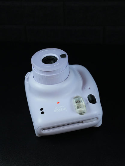 Fujifilm Instax Mini 11 Lilac Instant Polaroid Camera - Works Perfectly (255)