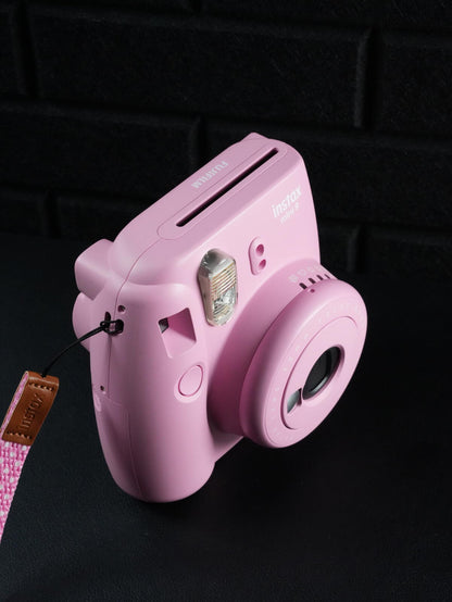 Fujifilm Instax Mini 9 Pink Instant Camera & Case / Strap - Fully Working