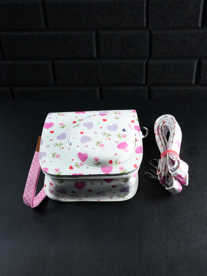 Fujifilm Instax Mini 9 Pink Instant Camera & Case / Strap - Fully Working