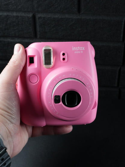 Fujifilm Instax Mini Flamingo 9 Pink Instant Camera + Case Tested - Working