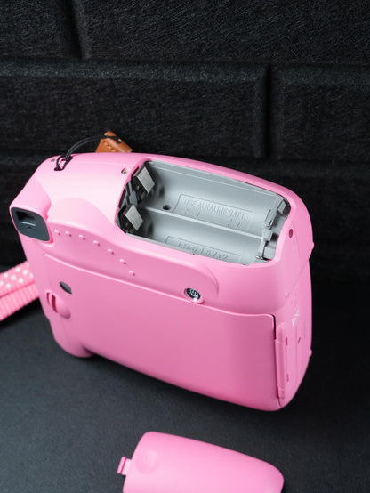 Fujifilm Instax Mini Flamingo 9 Pink Instant Camera + Case Tested - Working