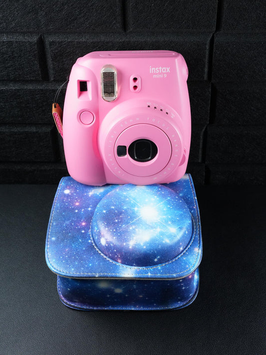 Fujifilm Instax Mini Flamingo 9 Pink Instant Camera + Case Tested - Working
