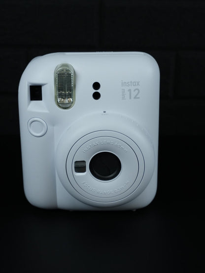 Fujifilm Instax Mini 12 White Instant Camera + Film & Batteries - Working (556)
