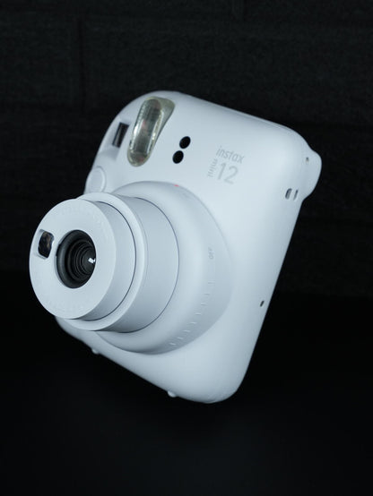 Fujifilm Instax Mini 12 White Instant Camera + Film & Batteries - Working (556)