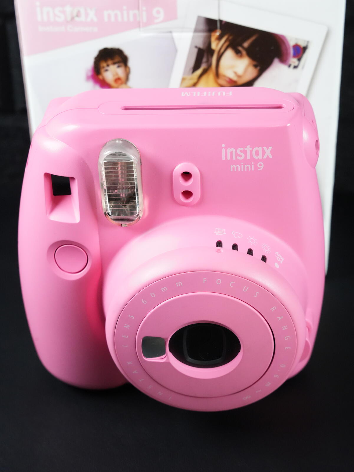 Fujifilm Instax Mini 9 Pink Instant Camera - Boxed & Fully Working (X561)