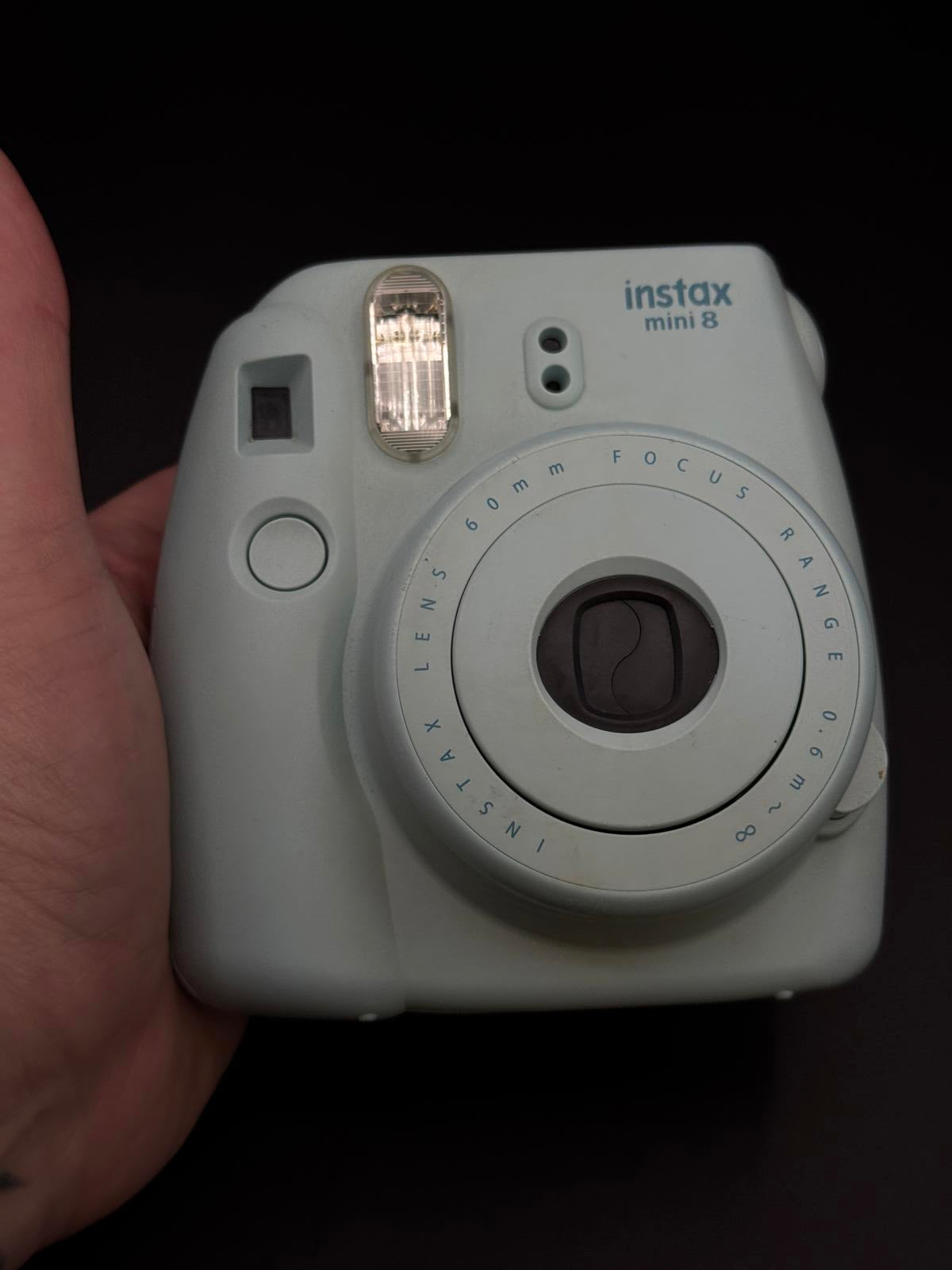 Fujifilm Instax Mini 8 Mint Green Instant Camera - Working (Read Details) 302