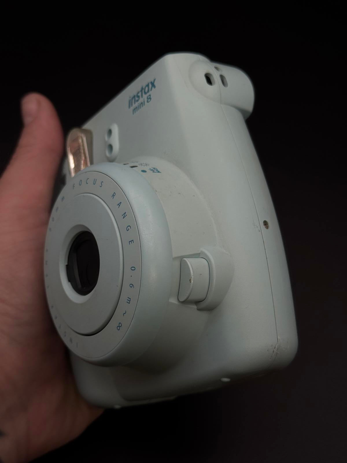Fujifilm Instax Mini 8 Mint Green Instant Camera - Working (Read Details) 302