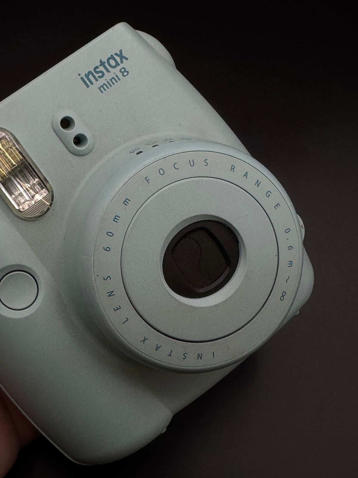Fujifilm Instax Mini 8 Mint Green Instant Camera - Working (Read Details) 302