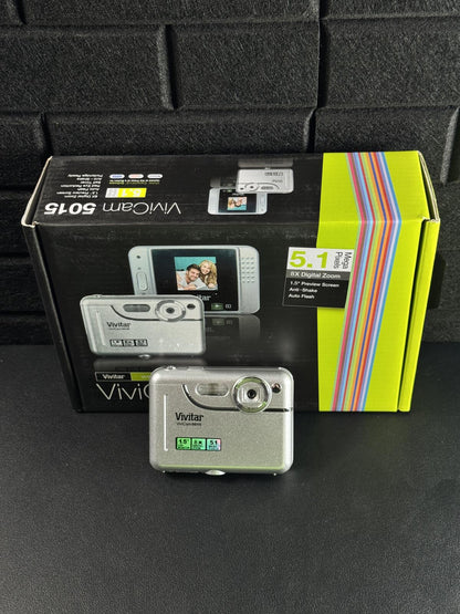 Vivitar Vivicam 5015 5.1MP Compact Digital Camera - New & Boxed
