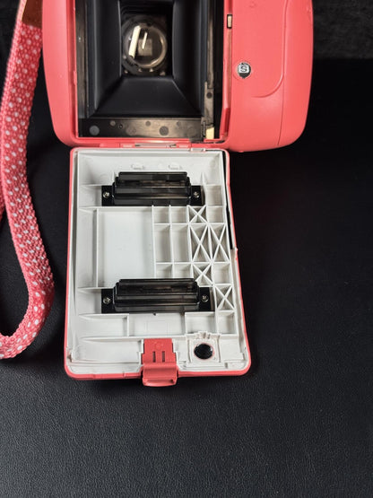 Fujifilm Instax Mini 9 Poppy Red Instant Polaroid Camera - Boxed & Working