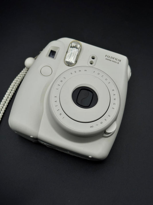 Fujifilm Instax Mini 8 White Instant Camera - Works Perfectly