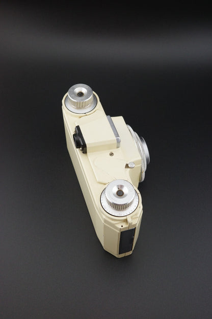 Ilford Advocate II Film Camera - White Enamel Die-Cast Aluminium -Read Details