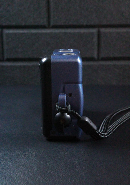 Canon IXUS AF Vintage 1990's Blue Compact APS Film Camera + Case Tested Working