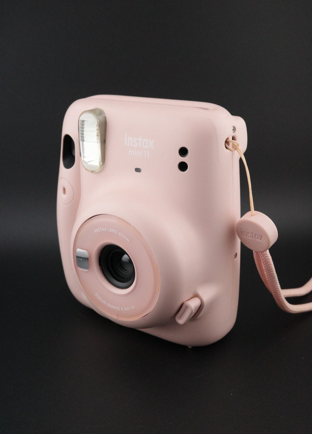 Fujifilm Instax Mini 11 Blush Pink Instant Film Camera - Film Tested & Working