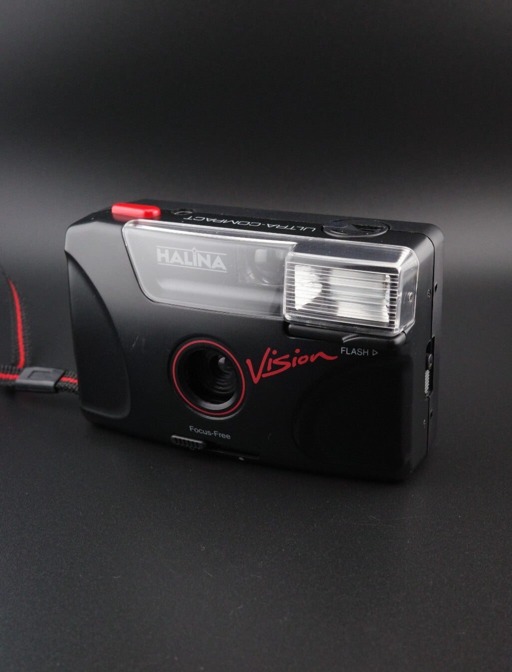 Halina Vision Ultra Compact Vintage 1990's 35mm Film Camera - Tested & Working
