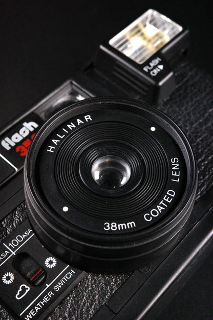 Halina Flash 350 Vintage 1990's 35mm Film Camera - Film Tested & Working