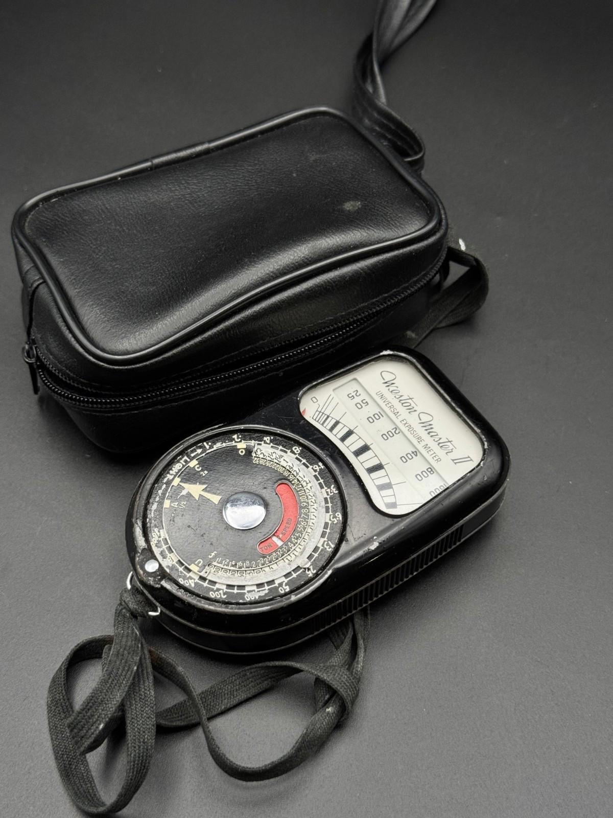 Sangamo Western Master II 2 Photographic Light Exposure Meter  - Untested