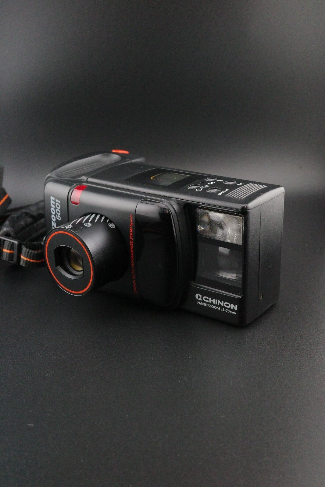 Chinon HandyZoom 5001 Vintage 35mm Film Camera 35-70mm Zoom - Tested & Working