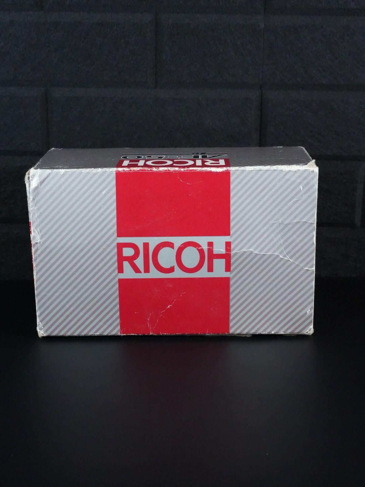 Ricoh AF-50 Vintage 1980's 35mm Film Camera - Boxed & Working (Read Details)