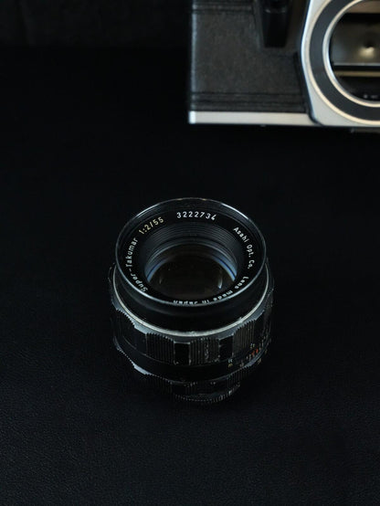 Praktica Nova II Vintage 1960's 35mm Film Camera + 55mm F2 Lens - Fully Working