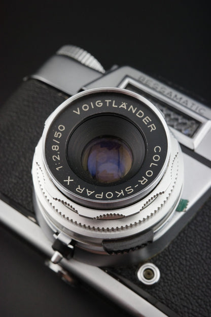 Voightlander Vessamatic Vintage 35mm Film Camera & Case - Faulty Spares Repair