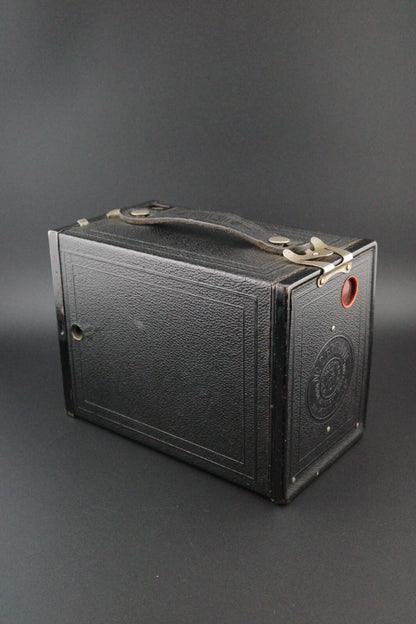 Kodak No.2 Brownie Model F 120 Film Box Camera - Tested & Working Vintage 1930's