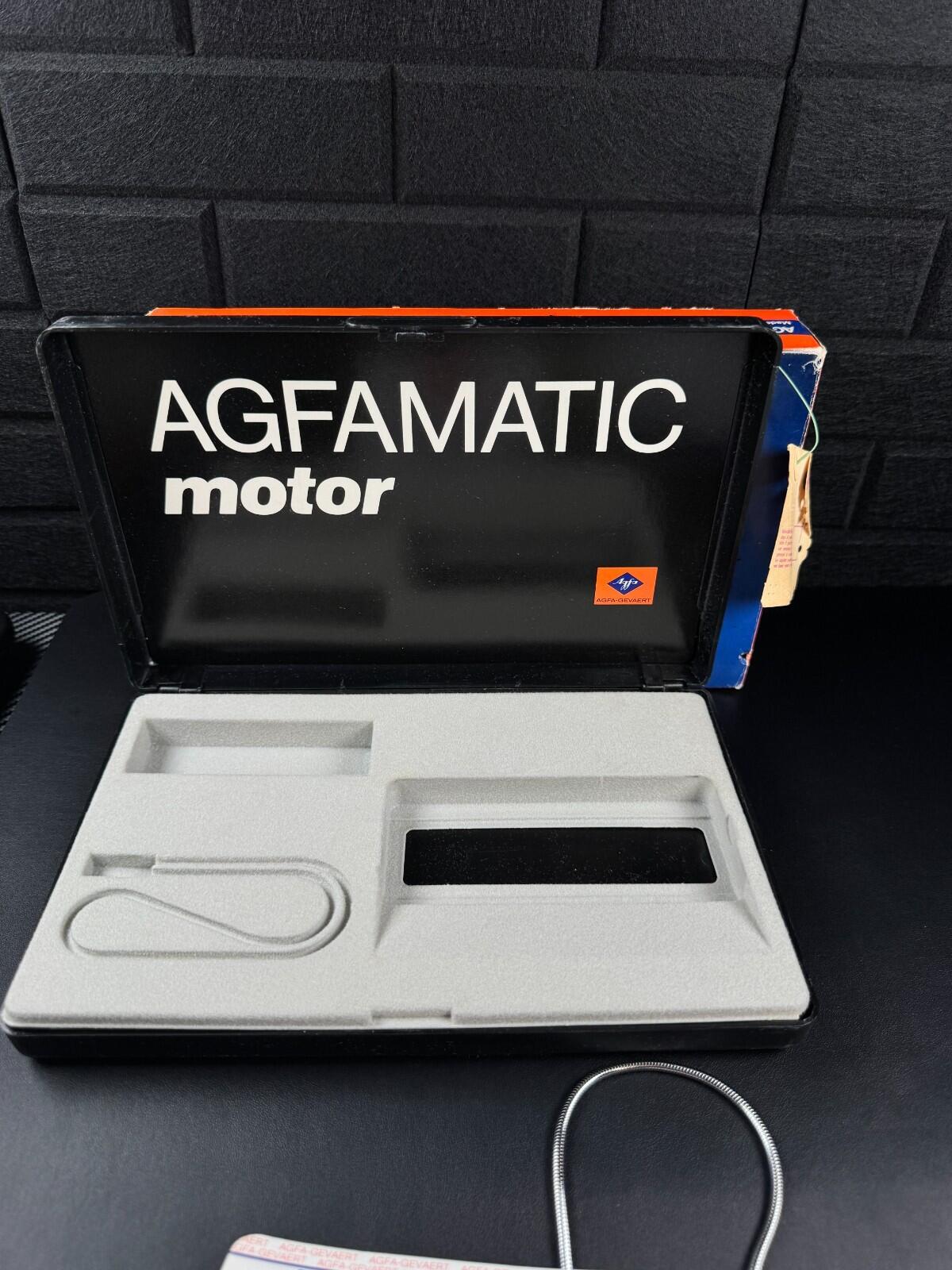 Agfamatic Motor 901E Vintage 1970's 110 Film Camera - Boxed, Tested & Working