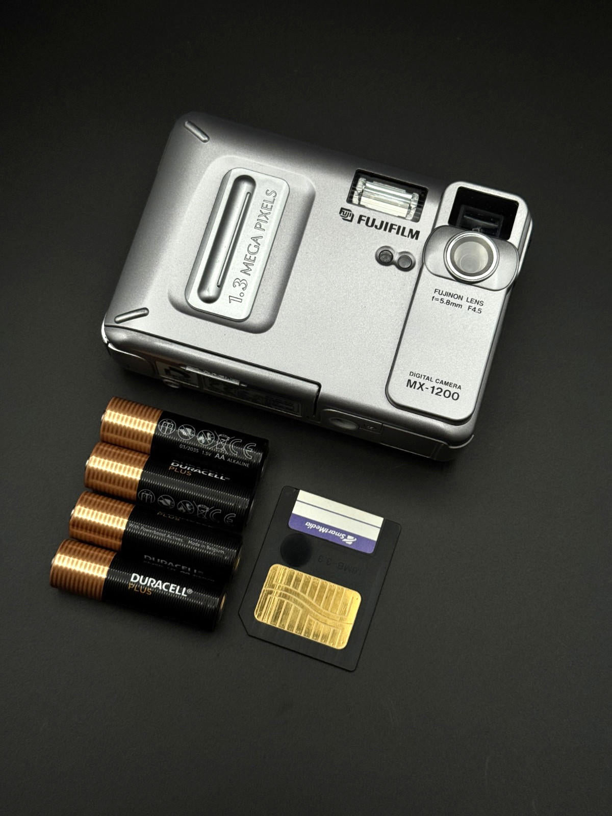 Fujifilm MX-1200 1.3MP Digital Camera + Batteries & Memory Card - Fully Working