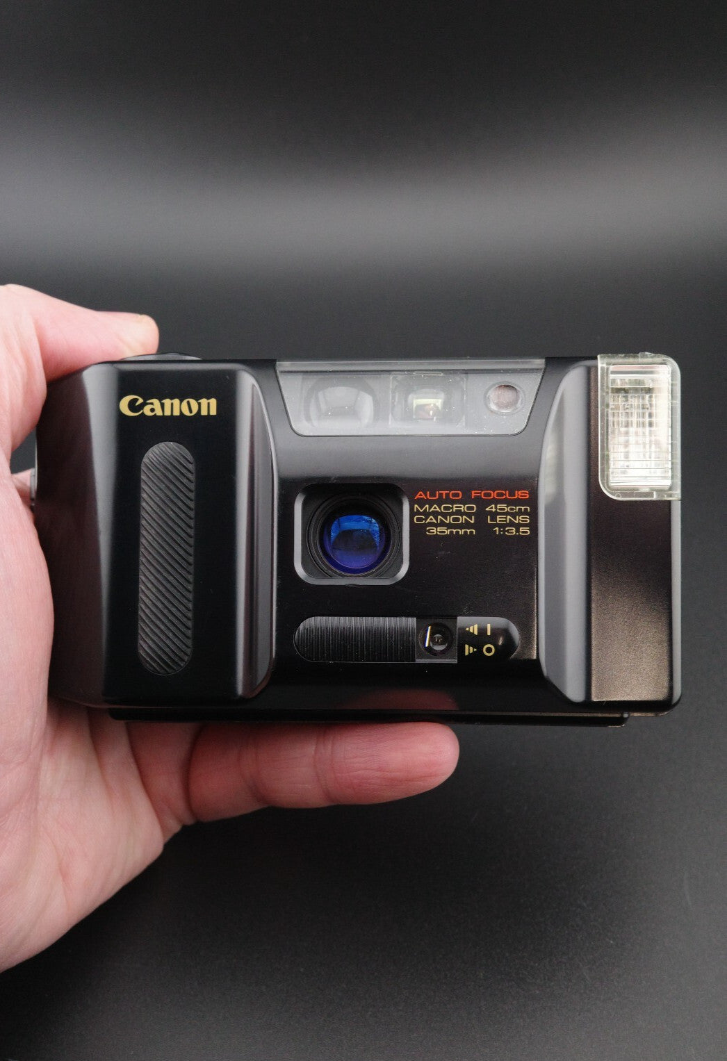 Canon Sprint Vintage 1980's 35mm Film Camera 35mm f/3.5 - Film Tested & Working