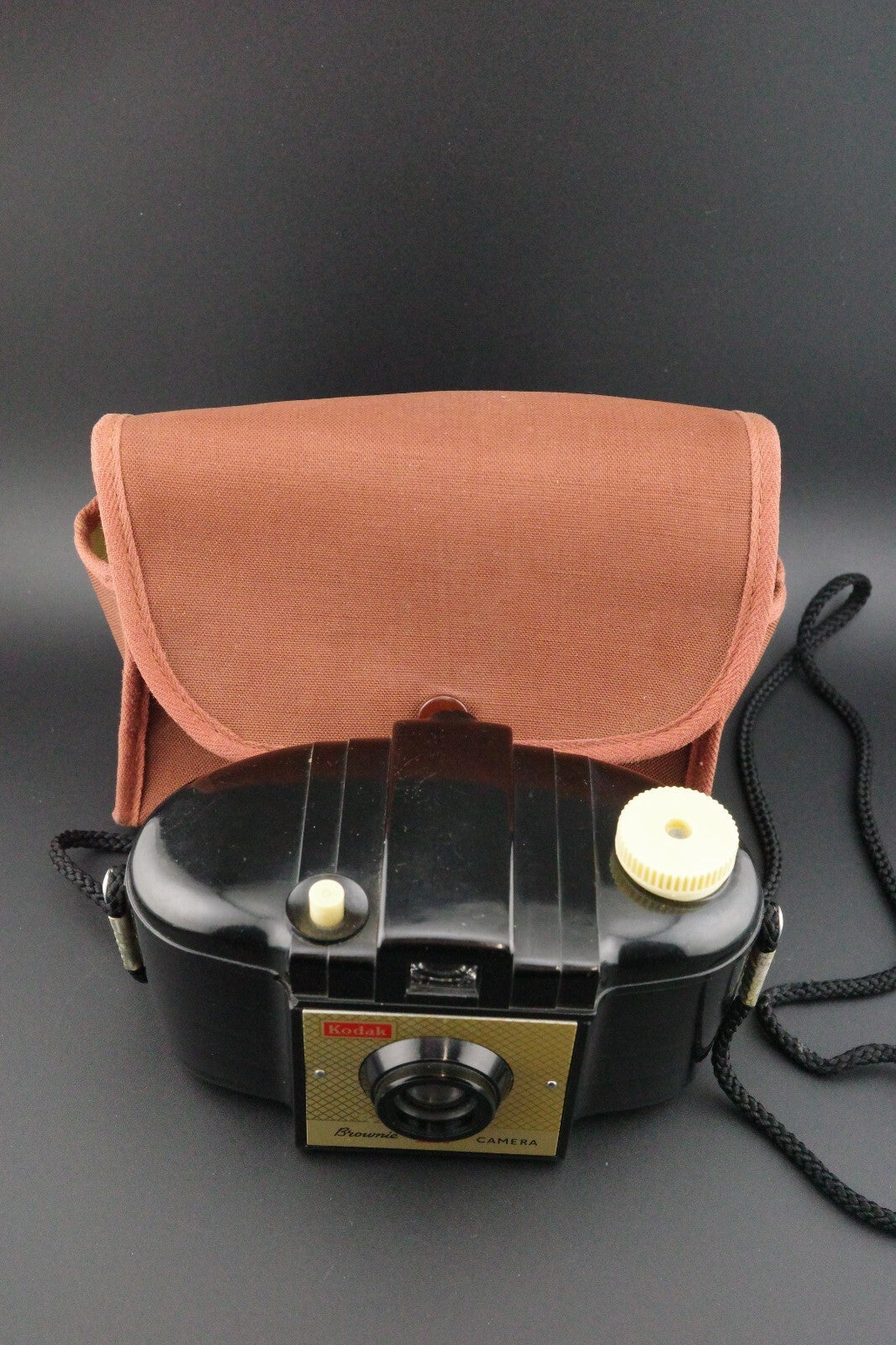 Kodak Brownie 127 Film Camera Vintage 1950s Tested & Working With Original Case