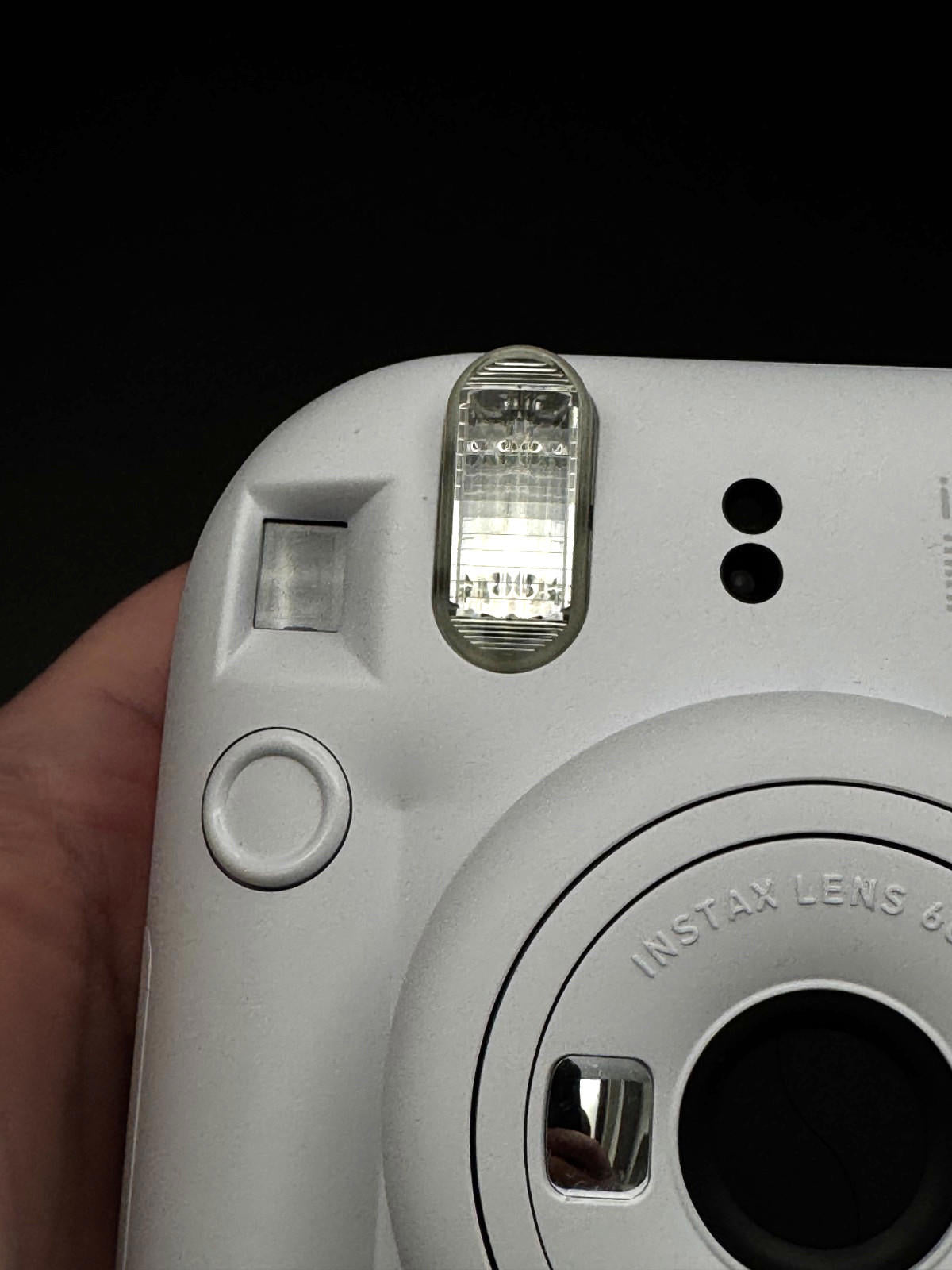 Fujifilm  INSTAX Mini 12 Camera - Clay White - Fully Working + Film & Batteries