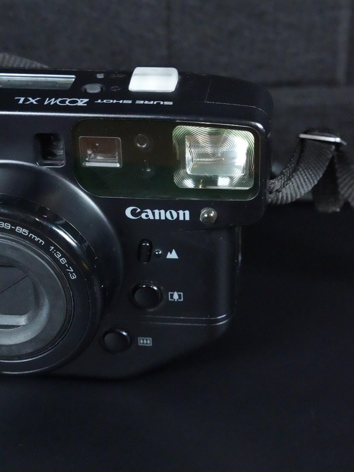 Canon Sure Shot Zoom XL 1980's 35mm Point & Shoot Film Camera Tested & Working