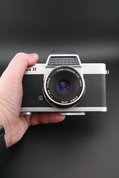 Kowa H 35mm SLR Camera 48mm f2.8 Case Faulty Spares Repair Vintage 1963