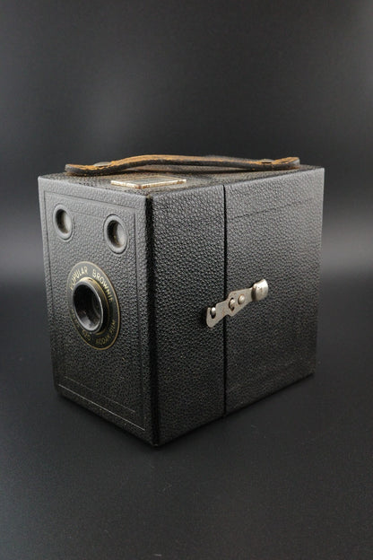 Vintage Kodak Six-20 Popular Brownie 620 Film Box Camera + Box Tested & Working