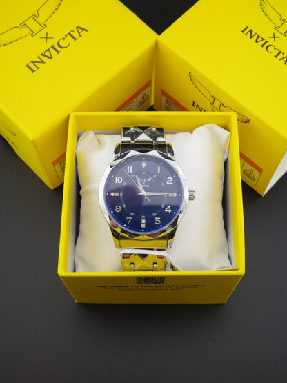 Invicta Specialty 69028 Men’s Watch 41mm Steel Blue Dial - Brand New & Boxed