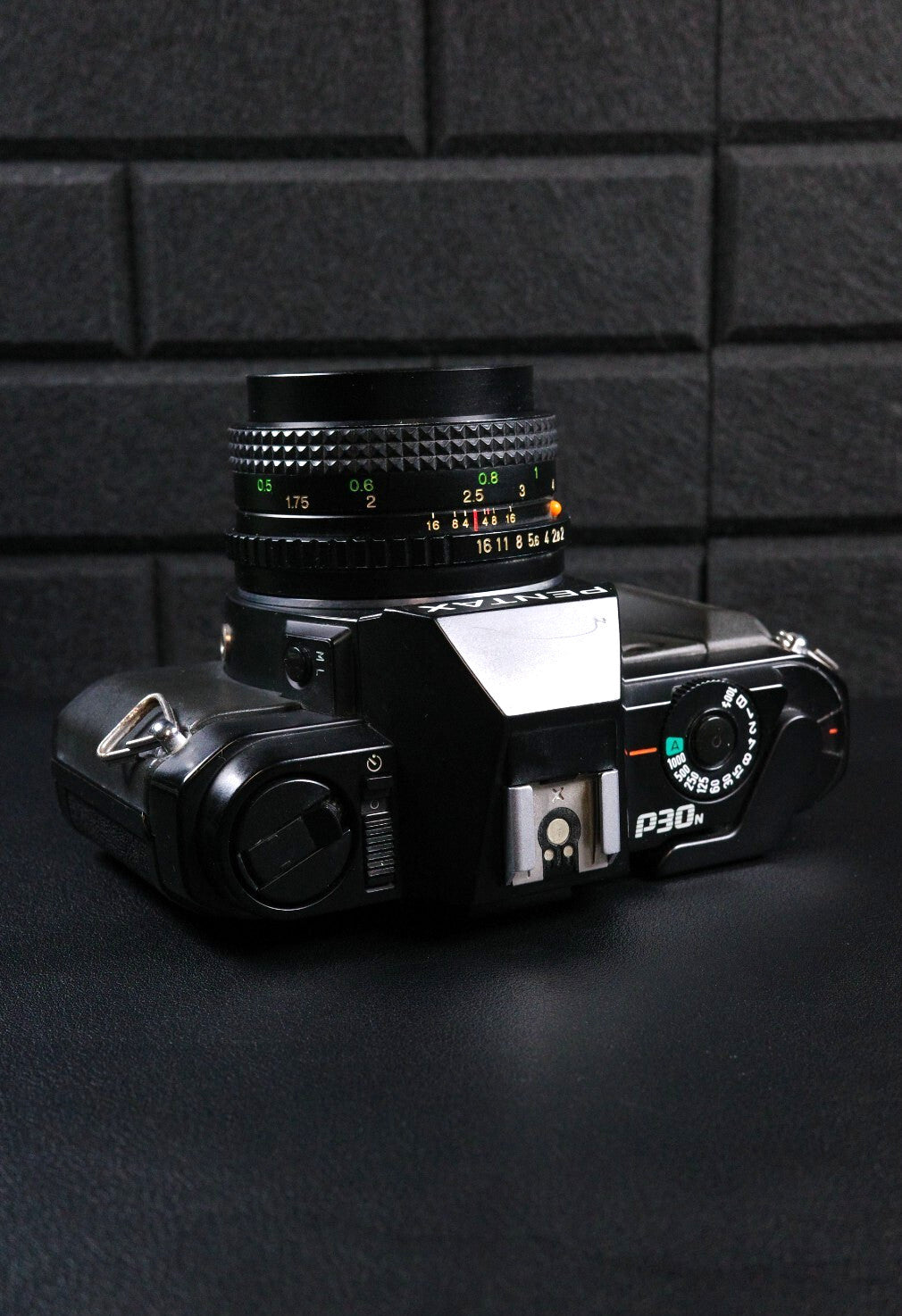 Pentax P30N 35mm Film Camera With Petri 50mm F/2 lens - Faulty Spares or Repair